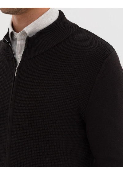 Pierre Cardin Erkek Siyah Hırka Triko 50317341-vr046
