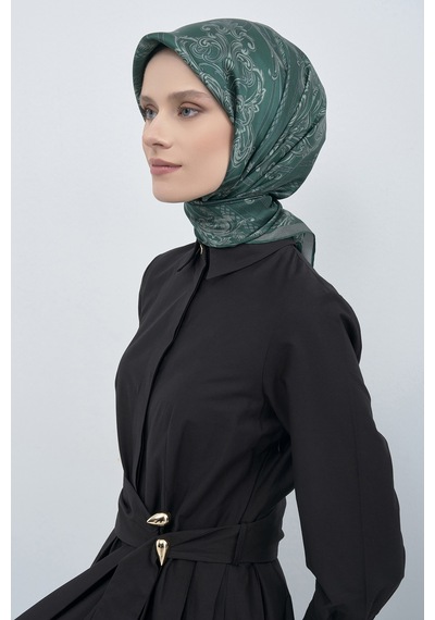 Armine Saf İpek Sura Eşarp-2026 İlkbahar-yaz- 953700d Zümrüt