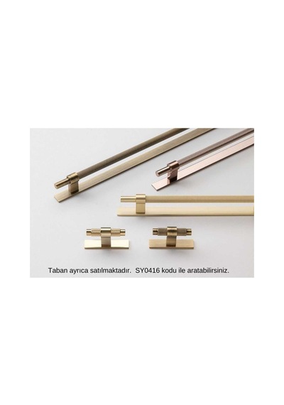 System Mobilya Kulbu Gold Renk 320mm Kulp Sy8772 0320 Gl-gl Çok Renkli