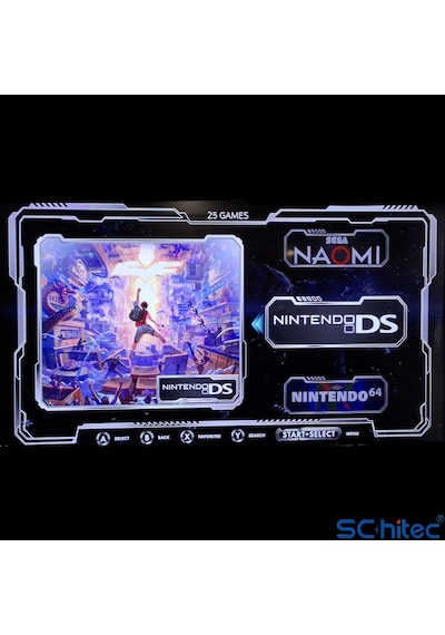 Schitec 4khd 3d Gamebox Arcade 48 Emülatörlü Oyun Konsolu Pandora Atari Makinası 50000 Oyunlu Tv Baglanan Habl1