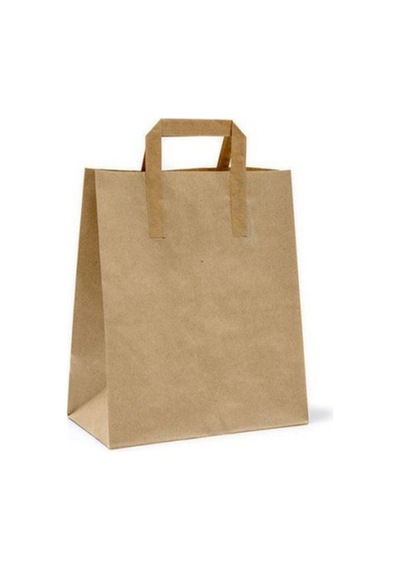 Mini Boy Kraft Kağıt Çanta 20x24x10cm 50 Adet