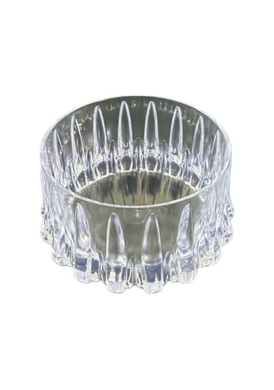 Sosa Casa Kristal Çerezlik 10x10x6 Cm - 8 Adet Tarı beyaz