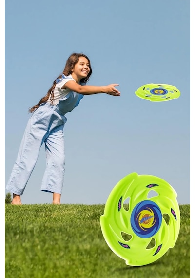 Frizbi Fırlatma Diski 3'lü Set 24 Cm Plaj Kumsal Oyuncağı