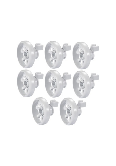 Bosch Uyumlu Bulaşık Makinesi Sepet Tekerleği 8 Alt Üst Teker Takımı - 496135441