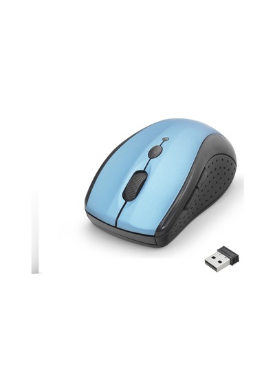 Kablosuz Mouse 800/1600 Dpi - Mavi Siyah Hdx3405b Diğer