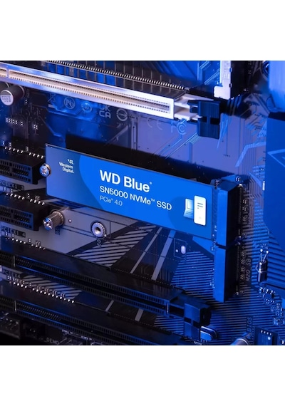 Wd Blue Sn5000, Wds100t4b0e, 1tb, 5150/4900, Gen4, Nvme Pcıe M.2 2280, Ssd