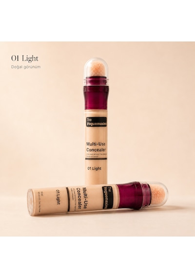 The Voguemaxima Luméa Sünger Uçlu Likit Kapatıcı 01 Light 8 Ml