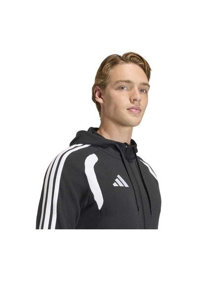 Black/whıte Adidas Erkek Futbol Kapşonlu Sweatshirt Tiro26l Swfzhdm Kf3321 siyah