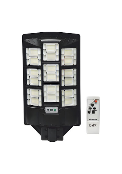 900w Solar Led Projektör Beyaz 6500k Güneş Enerjili Ct-4644