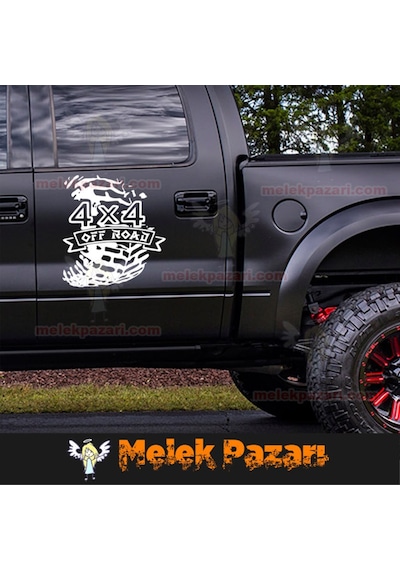 Off Road 4X4 Lastik Izi Araba Sticker Off Road 4X4 Lastik Izi Araba Sticker