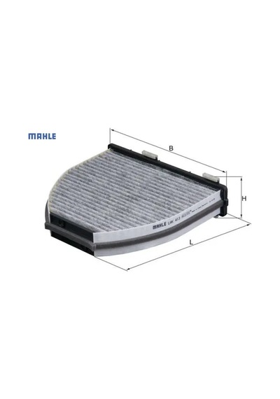 Polen Fıltresı W204 W212 C218 X204 C190 C197 R231 Karbonlu Mahle A2128300318