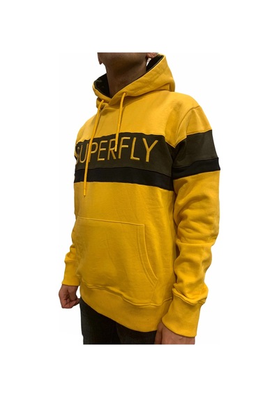 Superfly Sweatshirt Erkek Sarı Sweatshirt 21221-22 Siyah