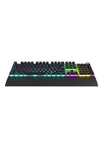 F2058 Bilek Destekli Rgb Makrolu Mekanik Kablolu Oyuncu Klavyesi