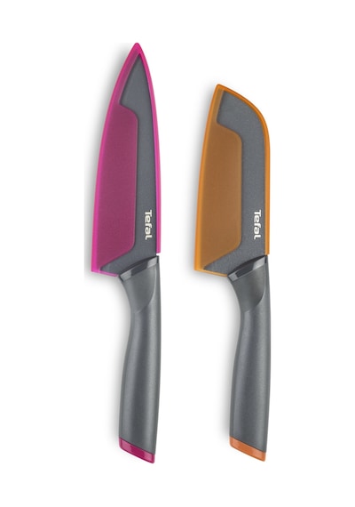 Tefal Fresh Kitchen 2'li Set : Şef Bıçağı 15cm & Santoku Bıçağı 12cm