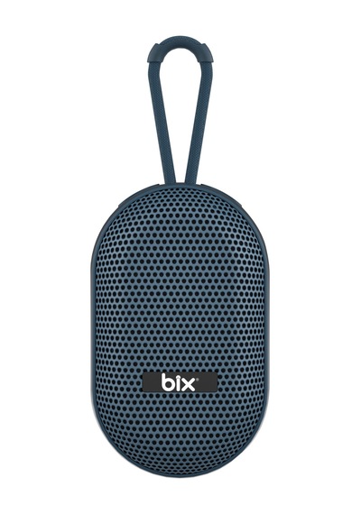 Bix Bxws01 Bluetooth 6.0 Ipx4 Suya Dayanıklı 8w Taşınabilir Hoparlör Microsd & Usb Destekli Speaker Mavi