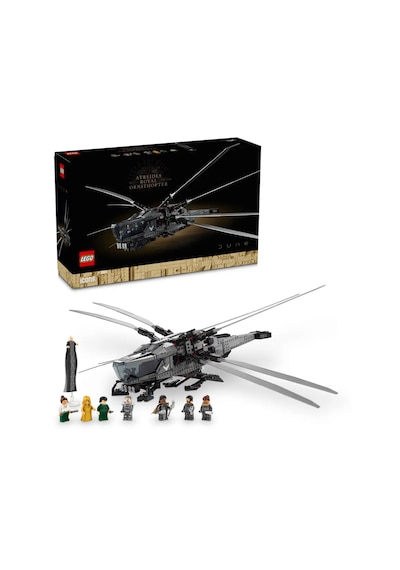 LEGO® Icons Dune: Çöl Gezegeni Atreides Royal Ornithopter 10327 Yetişkinler için Koleksiyonluk Model Yapım Seti - 1369 Parça