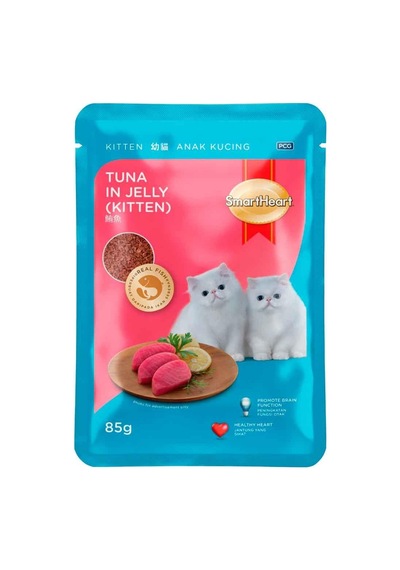 Smart Heart Yavru Kedi Konservesi Jöle İçinde Ton Balıklı 85 Gr
