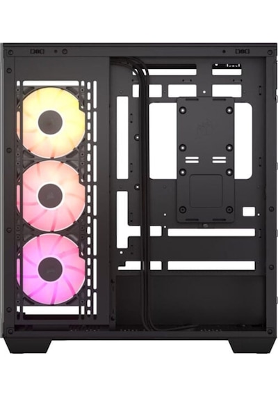3500x Argb Siyah 4x120mm Fan Temperli Cam Usb 3.2 Rm850e 850w 80+ Gold Mid Tower E-atx Kasa