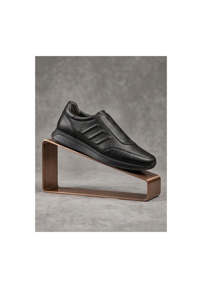 Crc Ayakkabı Büyük Beden Siyah Hakiki Deri Özel Seri Bağcıksız Kolay Giyim Günlük Erkek Sneaker Crc Ayakkabı Büyük Beden Siyah Hakiki Deri Özel Seri Bağcıksız Kolay Giyim Günlük Erkek Sneaker