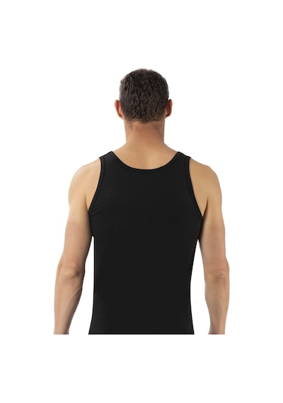 Nacar Store Erkek Siyah Pamuklu Atlet 6'lı