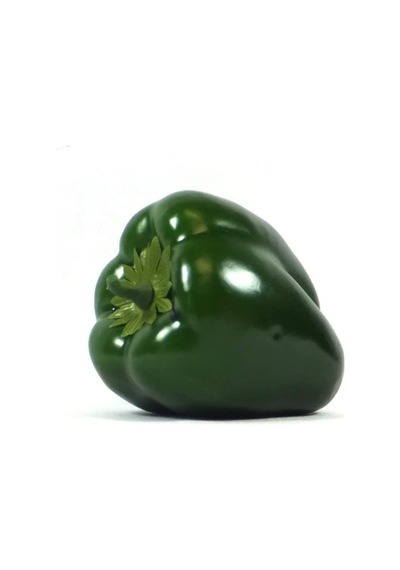 Yapay Yeşil California Biber Dolma Biber 1Adet 10x7 Cm Gerçek Boy