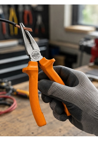Ergonomik Saplı Hassas Kavrama Dövme Çelik Pense Diğer