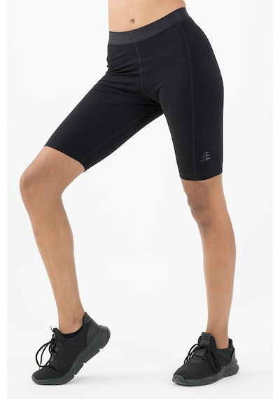 Maraton Active Slimfit Kadın Şort Fitness Siyah Şort 22282-siyah