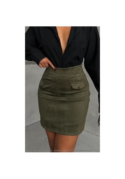Verymoda Cepli Etek F1572 Haki