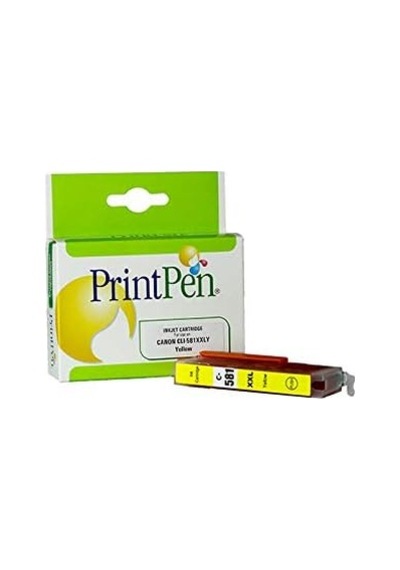 Canon Clı-581xxly Sarı Extra Yüksek Kapasite Muadil Inkjet Kartuş