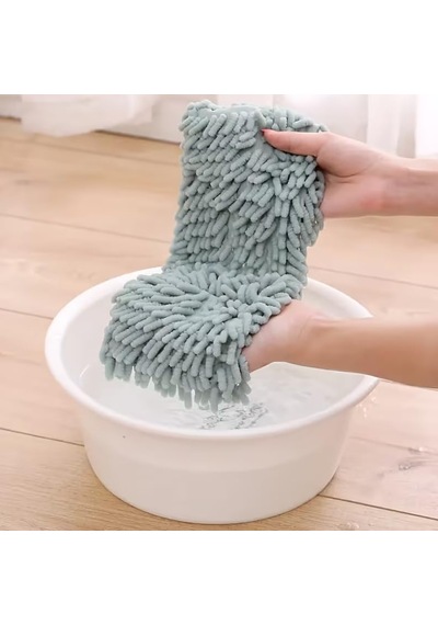 Kyrotech Makarna Mop Mikrofiber Paspas Yedeği, Evrensel Uyumlu Temizlik Başlığı, Döner Moplar İ Çok Renkli
