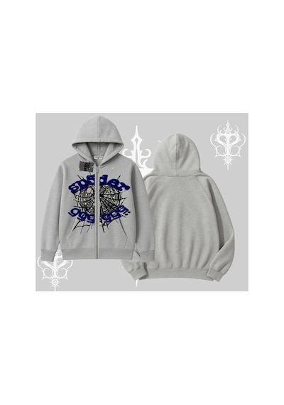 Tarzsokak Beyaz Hırka Sweatshirt Sp55der Gri