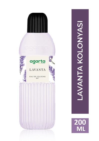 Agarta 80 Derece Lavanta Kolonyası Pet Şişe 200 ML