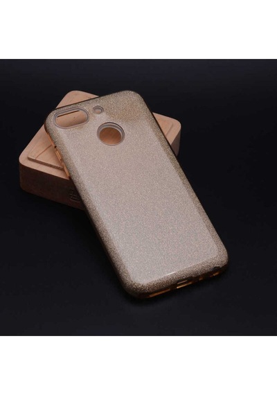 General Mobile 8 Go Kılıf Zore Shining Silikon Gold