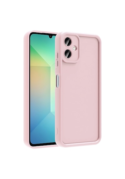 Galaxy A06 Uyumlu Kılıf Kamera Korumalı Sys Ananas Kapak - Pembe Pembe