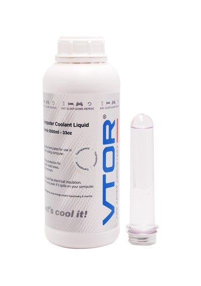 Vtor Bilgisayar Soğutma Sıvısı 1000ML Transparan