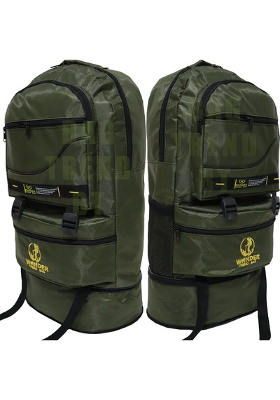 Bag Trend Bt Dağcı Sırt Çantası,körüklü,60 Litre Hacim,kamp Çantası, Yeşil