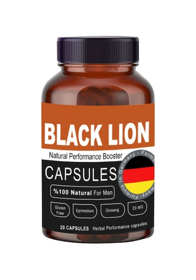 Black Lion Men Booster 20 Capsul