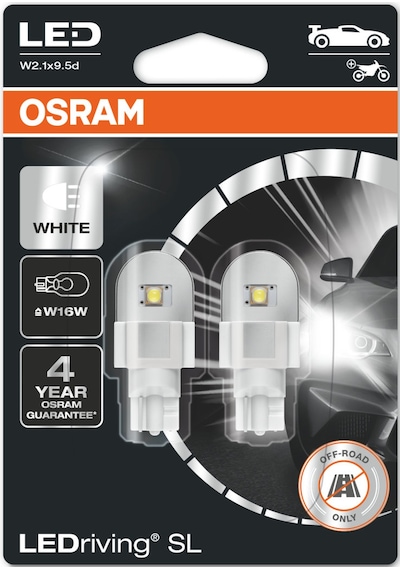 Osram T15 W16w Led Dipsiz Beyaz Ampul 12v 921dwp 1 Tk - 2 Ad