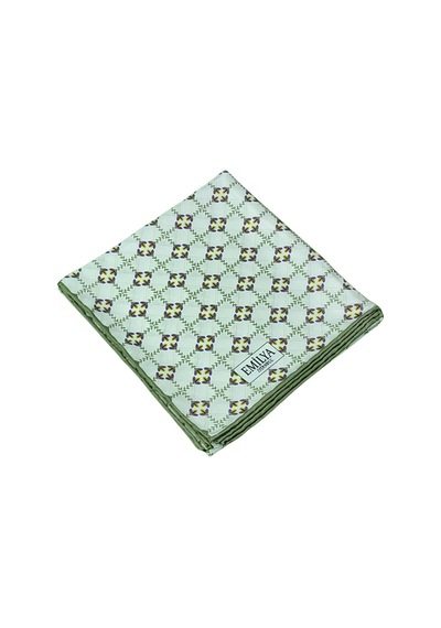 Mim Eşarp Emilya Rayon Desenli Eşarp 90x90 Cm Vizon