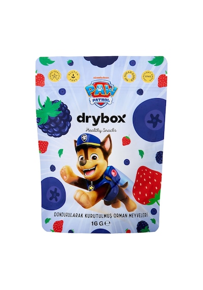 Drybox Paw Patrol Freeze Dried Dondurularak Kurutulmuş Orman Meyveleri 16 G - 5 Adet Tarı