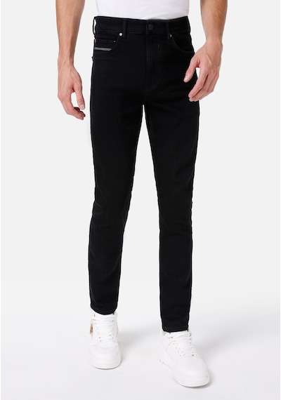 Colin's Colins 035 Ryan Dar Kesim Yüksek Bel Dar Paça Siyah Erkek Pantolon Cl1067180 DENİM