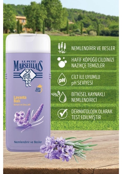 Le Petit Marseillais Lavanta Balı Banyo ve Duş Jeli 400 ML