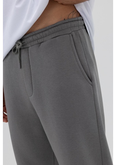 Vamos Basic Paça Lastikli Eşofman Alt Füme