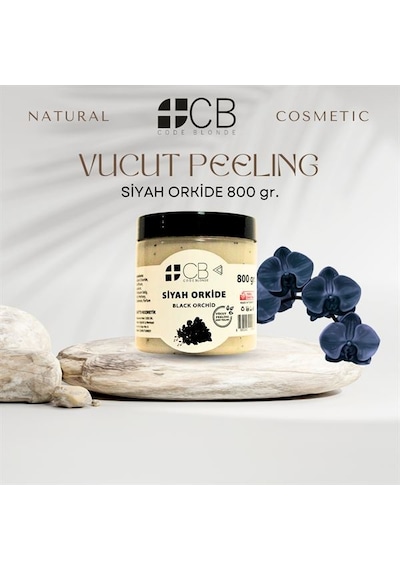 Code Blonde Peeling 800gr. Siyah Orkide
