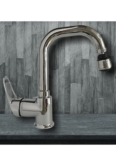 Armilla Banyo Lavabo Musluğu Çeşmesi Bataryası Köşe Borulu Yağmurlama Fonksiyonlu Krom