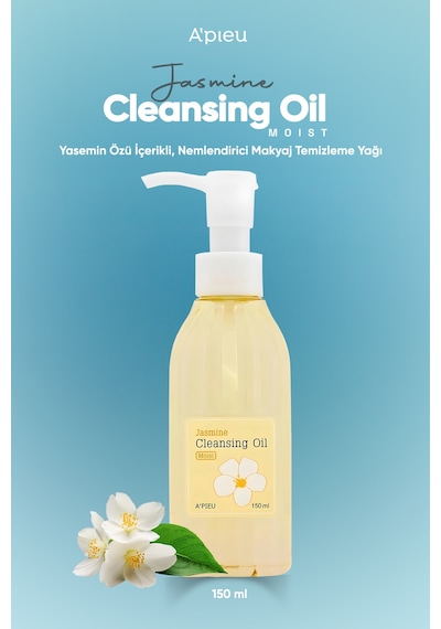 Yasemin Özü İçerikli, Nemlendirici Makyaj Temizleme Yağı A'pıeu Jasmine Cleansing Oil Moist 49769815