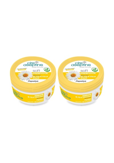 Tr Cire Aseptine Soft Prebiyotik Papatya El, Yüz Ve Vücut Kremi 100 Ml 2 Paketi