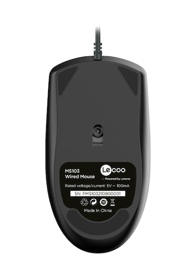 Lecoo MS103 USB Kablolu 1000DPI 3 Tuşlu Optik Mouse