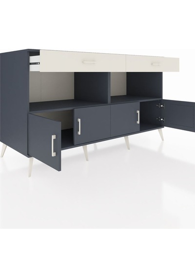 Kronos Konsol 2 Raflı 2 Çekmeceli 4 Kapaklı 176x59x99 Antrasit-an Antrasit-antrasit/aytaşı Kronos Konsol 2 Raflı 2 Çekmeceli 4 Kapaklı 176x59x99 Antrasit-an Antrasit-antrasit/aytaşı