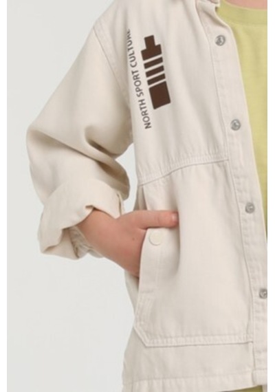 Xo Kids Erkek Çocuk Gömlek 1-4 Yaş 2551 Taş Rengi